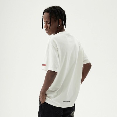 Summer suit short sleeve T-shirt men's suit with handsome fashionable couple boys half sleeve clothes